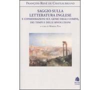 Saggio sulla letteratura inglese e considerazioni sul genio degli uomini, dei tempi e delle rivoluzioni