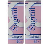 Saginil® Detergente Intimo Set da 2 2x100 ml Lozione