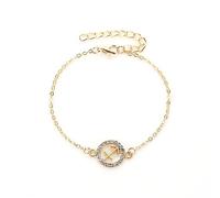 Sagittario Bracciale Con Dodici Segni Zodiacali Bracciale Con Diamanti - Bracciale Tondo Alla Moda, Ariete Toro Gemelli Cancro Leone Segno Zodiacale Gioielli Regalo Per Coppie Di Studenti, Sagittario