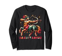 Sagittario, costellation., Segno Zodiacale, in, Medievale, Stile Maglia a Manica