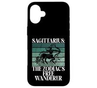 Sagittario gli Zodiaci libero Wanderer Sagittario Custodia per iPhone 16 Plus