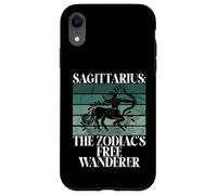 Sagittario gli Zodiaci libero Wanderer Sagittario Custodia per iPhone XR