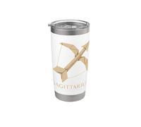 Sagittario Paperfolding Zodiac Graphic Bicchiere termico in acciaio inox doppia parete