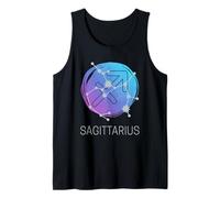 Sagittario Segno Zodiacale Acquerello astrologia Design Canotta
