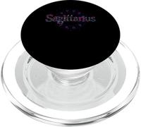 Sagittario segno zodiacale costellazione Astrologia floreale PopSockets PopGrip per MagSafe