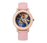 Sagittario Zodiaco Orologio da polso da donna personalizzato moda cinturino morbido regalo per compleanni San Valentino