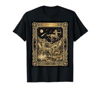 Sagittario Zodiaco Oroscopo Tarocchi Stile Carta Maglietta