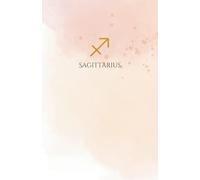 Sagittarius Star Sign Notebook: A5 Lined Journal with 111 Pages and Watercolour Zodiac Cover
