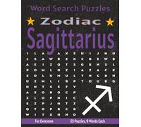Sagittarius - Word Search Puzzles: Screen-Free Puzzles for Mental Fitness, Relaxation and Fun