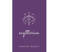 Sagittarius Zodiac Journal with Plum Purple Cover - zodiac notebook for Sagittarians November 22 to December 21 - Perfect Gift for Women, Men, Teenagers or Yourself - 6” x 9”- 120 Lined Pages