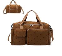 Sagna da ginnastica - Borsa da pista di grande capacità con scompartimento di scarpe | Sacca da palestra per donne con tasca bagnata | Borsa da viaggio resistente all'acqua | Duffel da ginnastica per