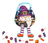 Sagni Per Curare Halloween-costruzione In Tessuto Non Tessuto Resistente, Design Portatile Leggero, Spuntino Riutilizzabile Per Lo Stoccaggio Di Caramelle, Organizzatore Di Giocattoli, Forniture Per F