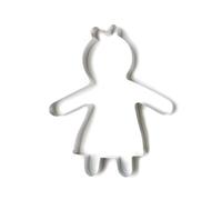 Sagoma BIMBA gingerbread COPPAPASTA tagliapasta in acciaio INOX - 21x28cm