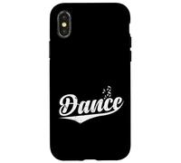Sagoma di note musicali di danza Custodia per iPhone X/XS