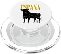 Sagoma di pallone da calcio vintage Espana Bull PopSockets PopGrip per MagSafe