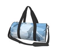 Sagoma di pesce delfino, Borsone da viaggio di grande capacità Borsa rotonda Borsa da viaggio sportiva Borsa da viaggio Borsa da fitness
