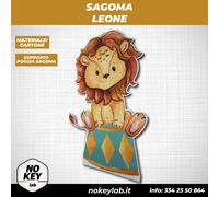 Sagoma Leone cartone bambini cartoni animati