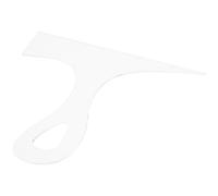 Sagoma Manico in Acrilico per Tagliere, Grande Formato Trasparente | Allineamento Facile e Visibilità Chiara, Stile Moderno, per Fai da Te e Produzione di Taglieri