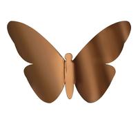 Sagome adesive 3D farfalle bronzo Bronzo