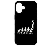 Sagome di evoluzione del rugby Custodia per iPhone 16