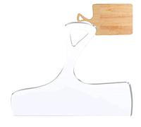 Sagome per fresatrice - Stampo trasparente per tagliere, stencil per tracciamento curvo, strumenti guida per realizzare taglieri e manici per board Zonewd