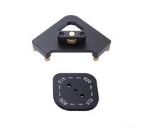 Sagome per raggio angolare in robusta lega di alluminio, perfette per creare eleganti bordi di mobili (R15-20-25-30)