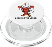 Sagra dell'aragosta con oca divertente anatra iconica meme donne uomini PopSockets PopGrip per MagSafe