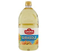 Sagra - Olio Di Semi Di Girasole, Ideale Per Condire E Friggere - 6 pezzi da 2 l [12 l]