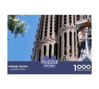 Sagrada Família Jigsaw Puzzle Impossible 1000 Pezzi Decorazione Per La Casa. Rilassamento E Intelligence Per Adulti E Bambini Da 12 Anni 38x26cm/1000pcs