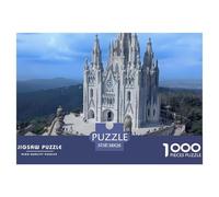 Sagrada Família Puzzle 1000 Pezzi in Legno Puzzle Adulti Bambino Puzzle Impossibile Gioco Di Sfida Intellettuale Puzzle Stampa Di Alta Qualità 38x26cm/1000pcs