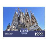 Sagrada Familia Puzzle 1000 Pezzi Jigsaw Puzzle Ad Alta Difficoltà Regali Per Adulti E Adolescenti Home Giochi 52x38cm/1000pcs
