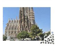 Sagrada Familia Puzzle 1000 Pezzi Jigsaw Puzzle Ad Alta Difficoltà Regali Per Adulti E Adolescenti Home Giochi 70x50cm/1000pcs