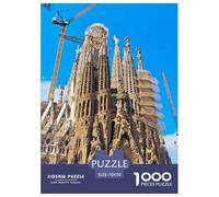 Sagrada Familia Puzzle 1000 Pezzi Jigsaw Puzzle Impossibile Regali Per Adolescenti E Bambini Home Giochi 70x50cm/1000pcs