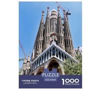Sagrada Familia Puzzle 1000 Pezzi Jigsaw Puzzle Impossibile Regali Per Adolescenti E Bambini Home Giochi 70x50cm/1000pcs