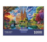 Sagrada Familia Puzzle 1000 Pezzi, Jigsaw Puzzle Per Adulti E Ragazzi Dai 14 Anni in Su, Gioco Di Puzzle 52x38cm/1000pcs