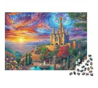 Sagrada Familia Puzzle 1000 Pezzi Per Adulti E Bambini | Gioco Di Sfida Intellettuale Puzzle 70x50cm/1000pcs