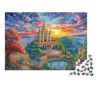 Sagrada Familia Puzzle 1000 Pezzi Per Adulti, Puzzle Impossibile 1000 Pezzi Gioco Di Sfida Intellettuale Puzzle 52x38cm/1000pcs