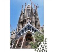 Sagrada Familia Puzzle 1000 Pezzi Puzzle Impossibile 1000 Pezzi Gioco Di Sfida Intellettuale 52x38cm/1000pcs