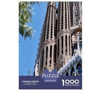 Sagrada Familia Puzzle Da 1000 Pezzi Per Adulti E Bambini - Puzzle Ad Alta Difficoltà,Giochi Stimolanti Per Tutta La Famiglia 70x50cm/1000pcs