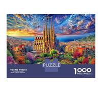 Sagrada Familia Puzzle Da 1000 Pezzi - Puzzle Ad Alta Difficoltà,Giochi Stimolanti Per Tutta La Famiglia 70x50cm/1000pcs