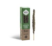 Sagrada Madre, Incenso Naturale Ecologico Erbe, Eucalipto - Alloro - Cedro, 9 bastoncini spessi