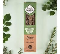 Sagrada Madre, Incenso Naturale Ecologico Erbe, Eucalipto - Alloro - Cedro, 9 bastoncini spessi