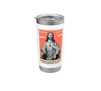 Sagrado Corazón de Jesus Bicchiere termico in acciaio inox doppia parete