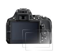 Sagreeny 2 pellicole protettive per lo schermo compatibili con fotocamera Nikon D5600 D5500 D5300, durezza 9H, in vetro temperato trasparente, per fotografi, antigraffio, anti-impronte