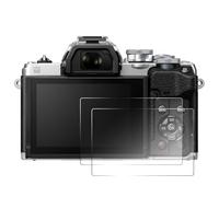 Sagreeny 2 pellicole protettive per lo schermo compatibili con Olympus E-PL10, E-M5III, E-M1 MarkII, E-M5, MarkII, E-M10 MarkII/III, pellicola in vetro trasparente, accessori per fotocamera digitale