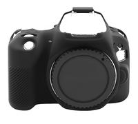 Sagreeny Cover compatibile con Canon EOS 250D 200D II Rebel SL2 SL3, custodia in silicone morbido personalizzata, cuscinetto compatto, Nero , Accessori fotografici di viaggio