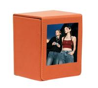 Sagreeny Custodia per foto compatibile con fotocamere istantanee Fujifilm Instax Square SQ1 SQ20 SQ40 SQ10 SQ6 SP-3, perfetta per viaggi e decorazione della casa, Marrone, custodia quadrata per foto