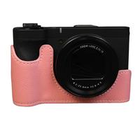Sagreeny Custodia per fotocamera compatibile con Canon PowerShot V1, in similpelle, per Canon V1, Colore: rosa., Accessori fotocamera istantanea