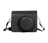 Sagreeny Custodia protettiva compatibile con accessori per fotocamera istantanea Fujifilm Instax Wide 400, borsa in pelle PU con tracolla regolabile e copertura frontale staccabile, custodia per il