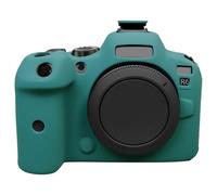 Sagreeny Custodia protettiva per fotocamera compatibile con fotocamera Canon EOS R6 EOS R6 II, custodia in silicone morbido su misura, custodia compatta per il trasporto, ideale per fotografi, Verde